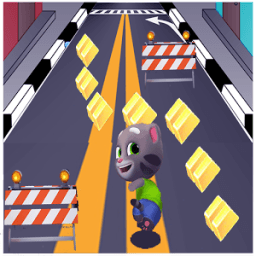 talking cat run jungle أيقونة