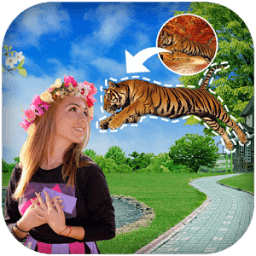 Copy paste photo &amp; Face paste Scrap cutting icon