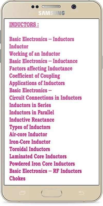 Basic Of Electronics screenshot 3