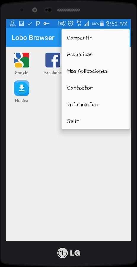 Lobo Browser Lite screenshot 2