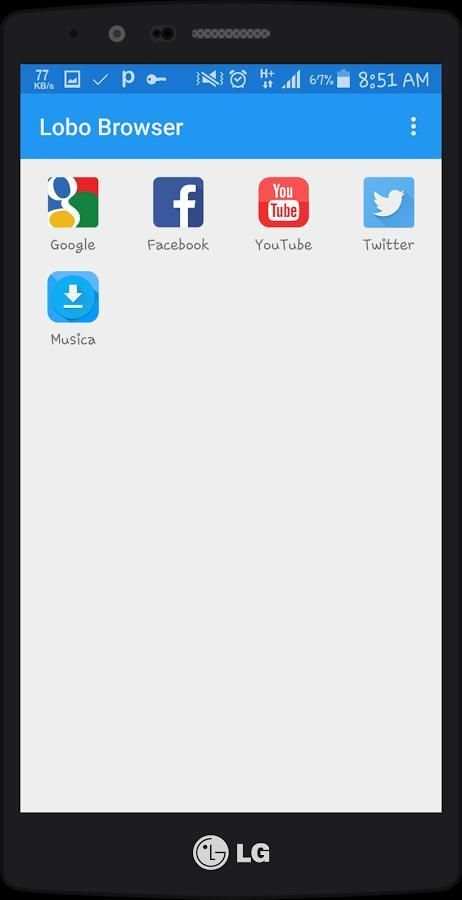 Lobo Browser Lite screenshot 5