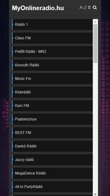 My Online Radio - Magyarország screenshot 4