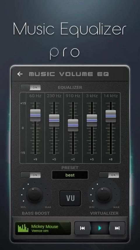 Music Equalizer Pro скриншот 3