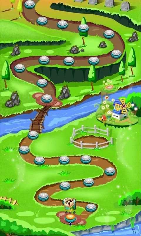 Candy Diamond Crush Saga screenshot 1