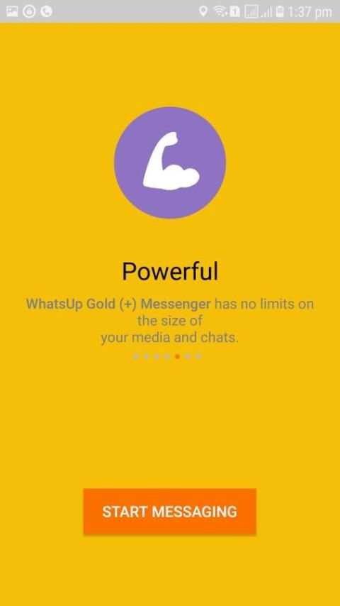 WhatsUp Gold (+) Messenger / Group's Chat screenshot 3