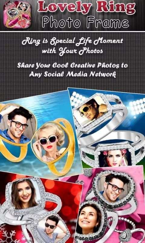 Lovely Ring Photo Frame Editor скриншот 5