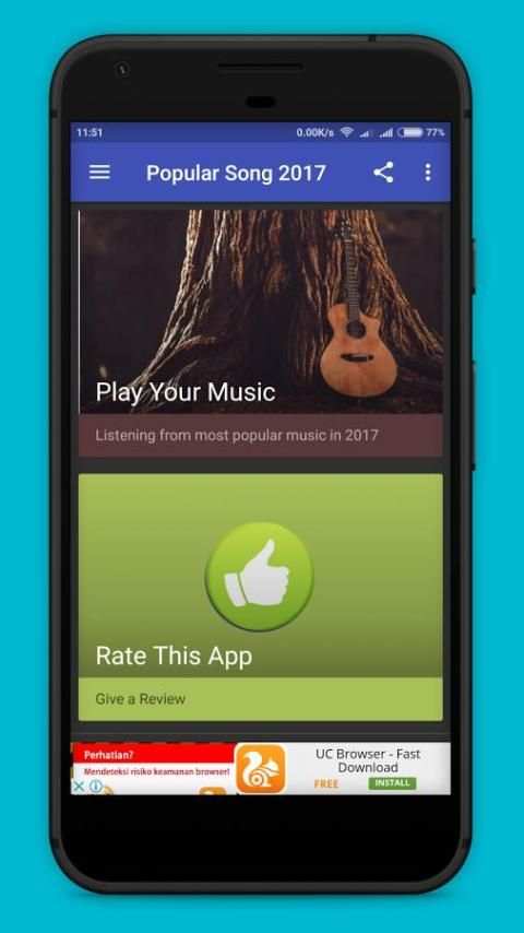 Popular Song 2017 screenshot 2