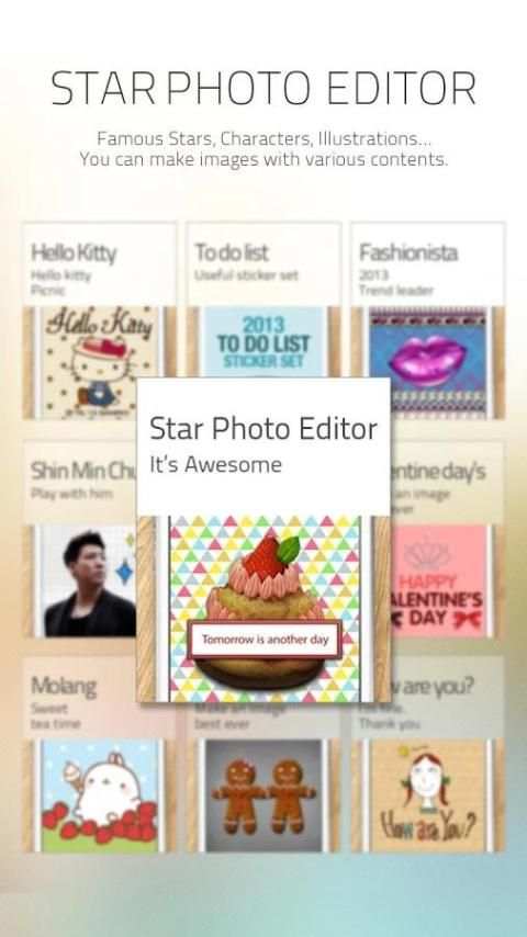 Star Photo Editor for Android स्क्रीनशॉट 6