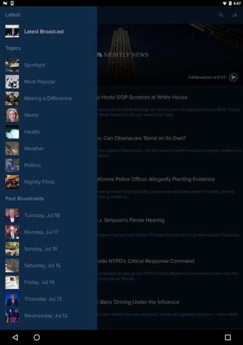NBC Nightly News 7 تصوير الشاشة