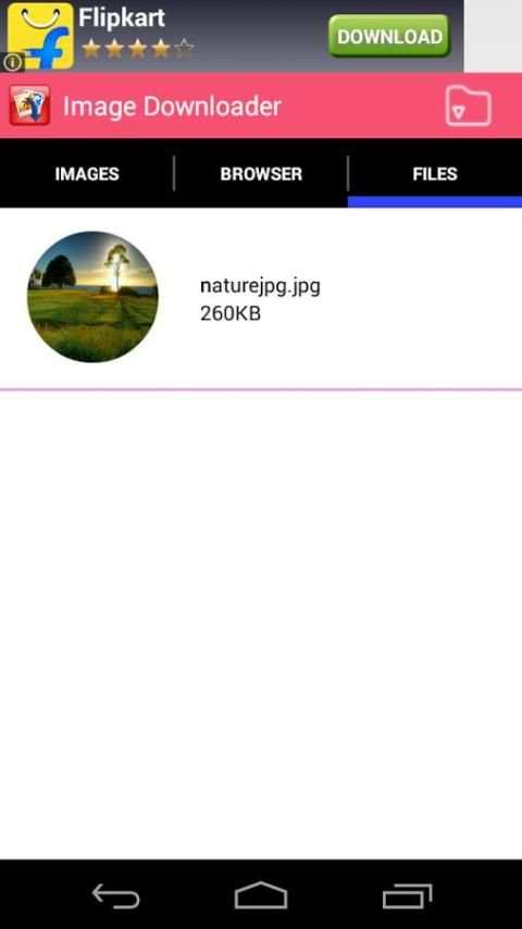 Image Downloader. 3 تصوير الشاشة