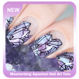 ikon Mesmerizing Aquarium Nail Art Tutorial