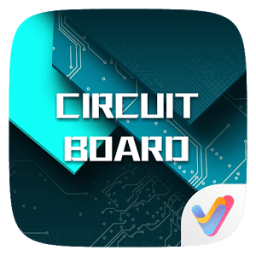ikon Circuit Board 3D V Launcher Theme