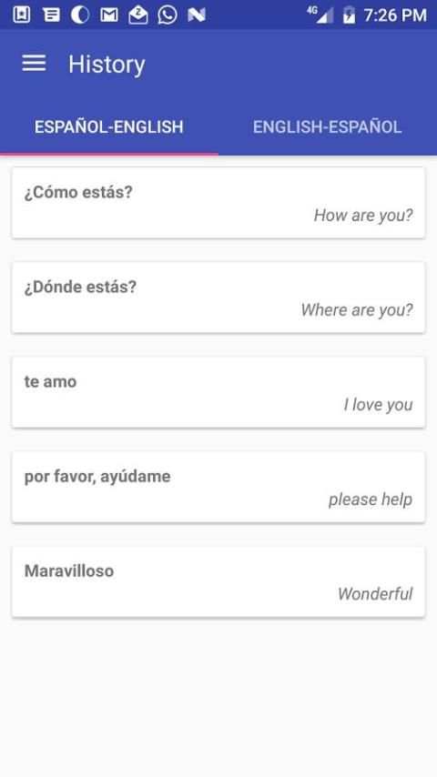 Spanish English Translator screenshot 3