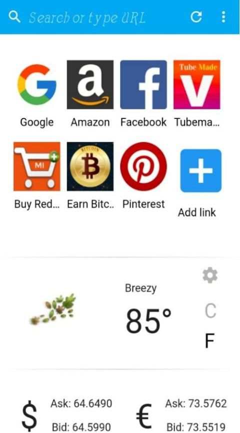 US Fast Browser स्क्रीनशॉट 2