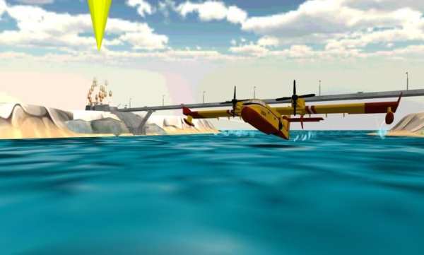Airplane Firefighter 3D 4 تصوير الشاشة