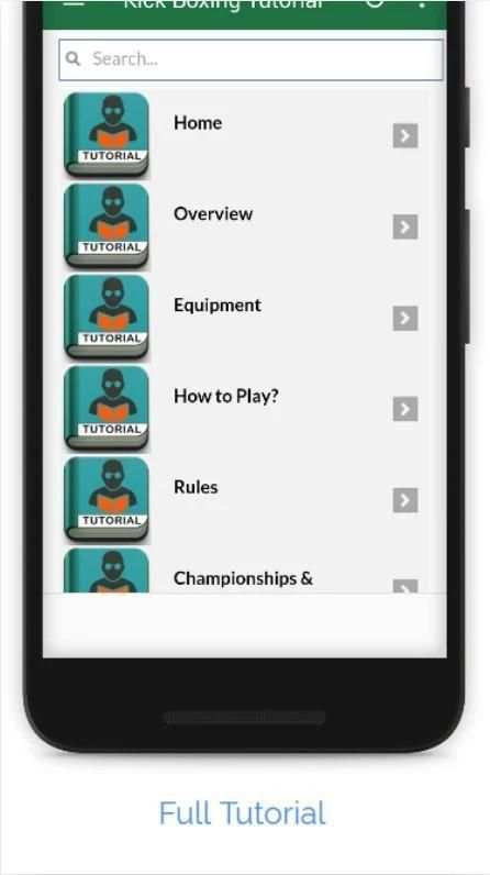 Learn Kick Boxing Offline screenshot 4