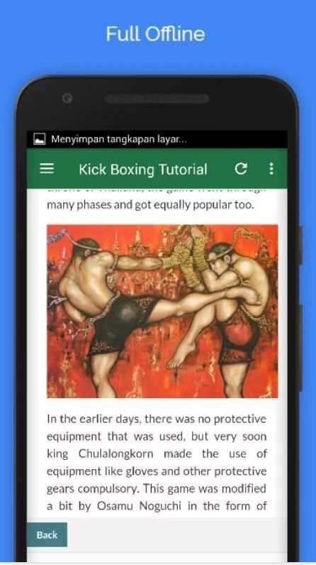 Learn Kick Boxing Offline screenshot 1