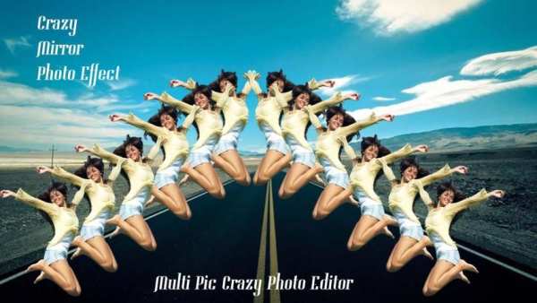 Crazy Mirror Magic Photo Editor स्क्रीनशॉट 2