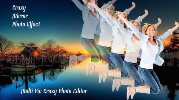 Crazy Mirror Magic Photo Editor स्क्रीनशॉट 1
