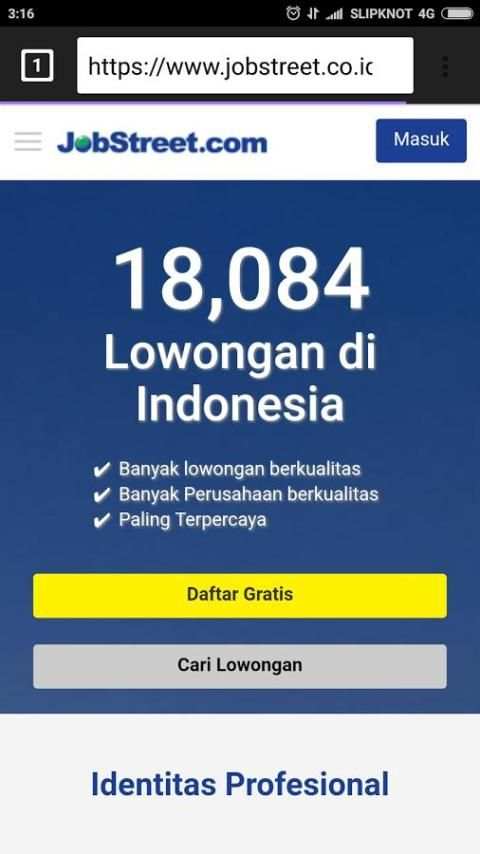 JOBS Loker Browser screenshot 4