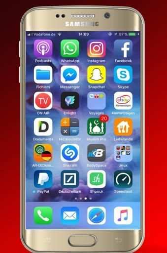 Launcher for iOS: New iPhone X ios 11 Style Theme скриншот 3