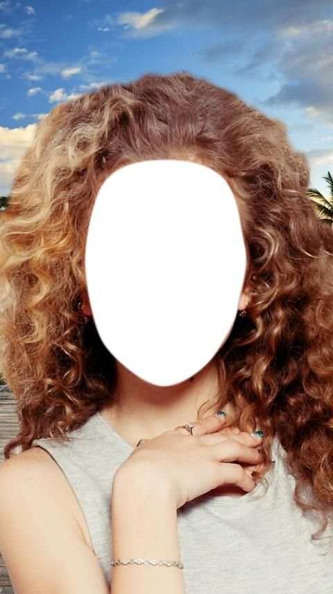 Curly Hairstyle Photo Editor screenshot 1