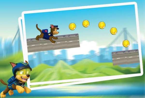 Paw Run Patrol Dash скриншот 2