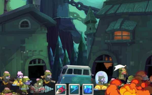 Zombie Smasher: War Defense Games screenshot 2