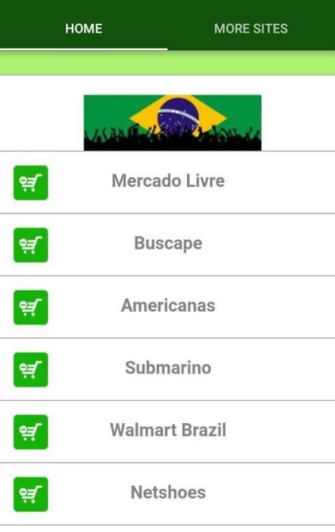 All in one Shopping in Brazil screenshot 2