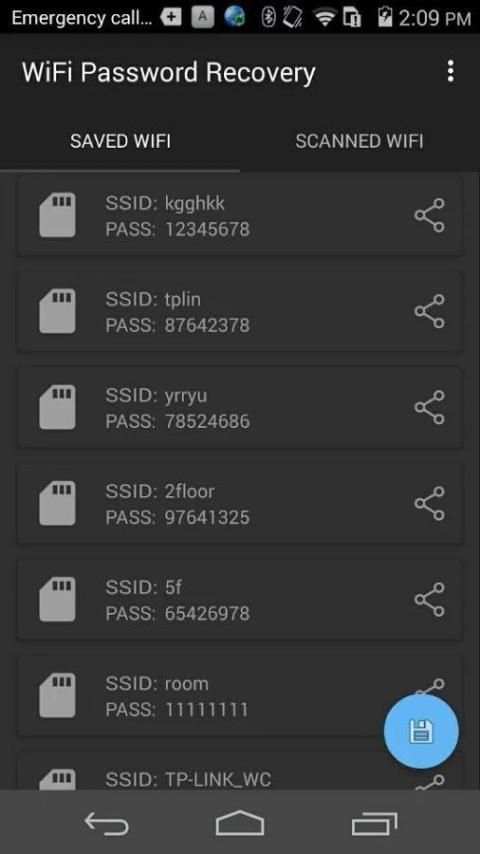 WiFi Key Finder - WiFi Password Recovery screenshot 8