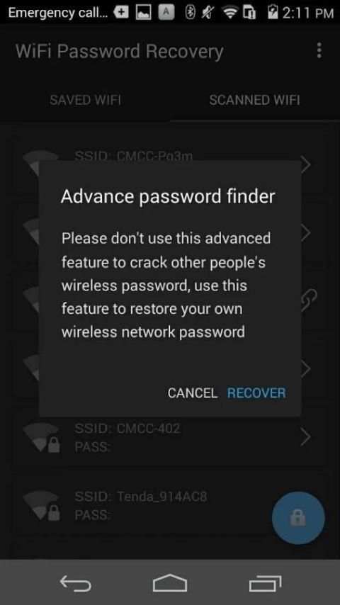 WiFi Key Finder - WiFi Password Recovery скриншот 5