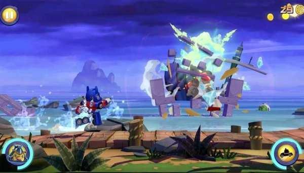 New Angry Bird Transformer Cheat 1 تصوير الشاشة