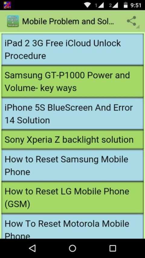 Mobile Problem and Solution स्क्रीनशॉट 3