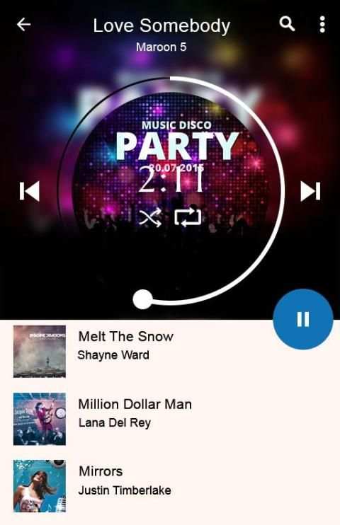 Mp3 Player स्क्रीनशॉट 5