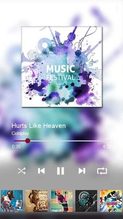Mp3 Player स्क्रीनशॉट 2