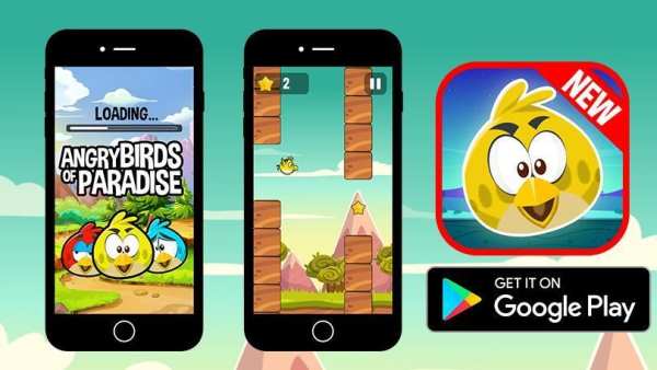 Bird Games : Birds of Paradise are Angry скриншот 1
