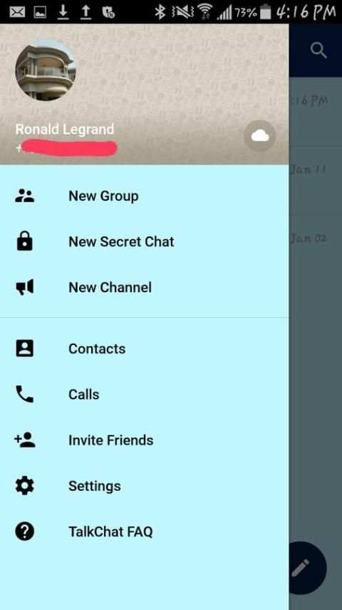 TalkChat स्क्रीनशॉट 1