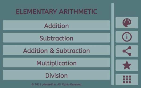 Elementary Arithmetic screenshot 3