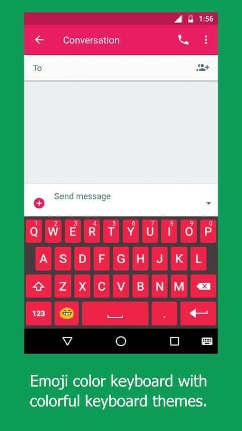 Emoji Color Keyboard Emoticon Emoji Keyboard Theme скриншот 3