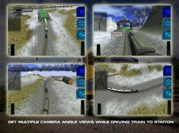 Train Driving Simulator 3D स्क्रीनशॉट 1