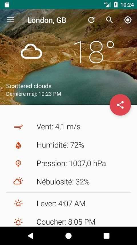 Weather screenshot 5