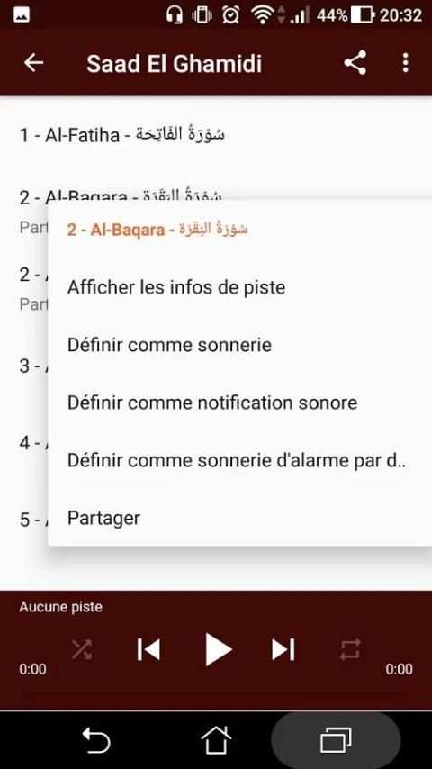 Saad El Ghamidi Quran Full offline screenshot 2
