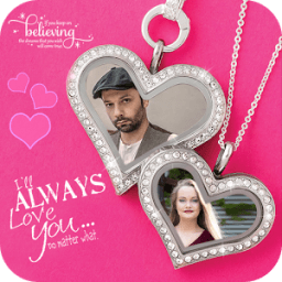 ikon Romantic Love Locket Photo Frame