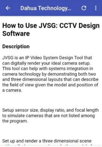 CAMERA CCTV DAHUA screenshot 1