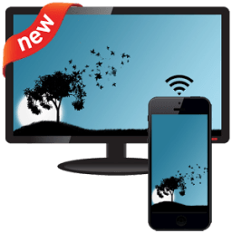 подключить смартфон к телевизору иконка