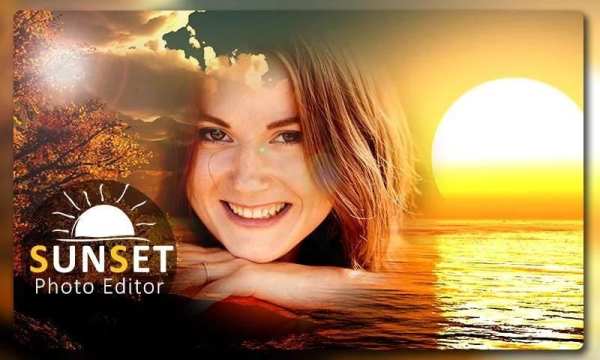 Sunset Photo Editor स्क्रीनशॉट 1