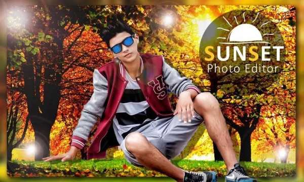 Sunset Photo Editor स्क्रीनशॉट 2