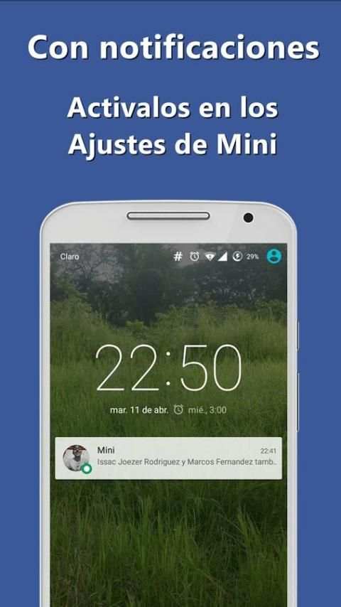 Mini para Facebook скриншот 6