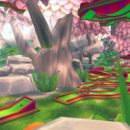 Forest Mini Golf Clash Match icon