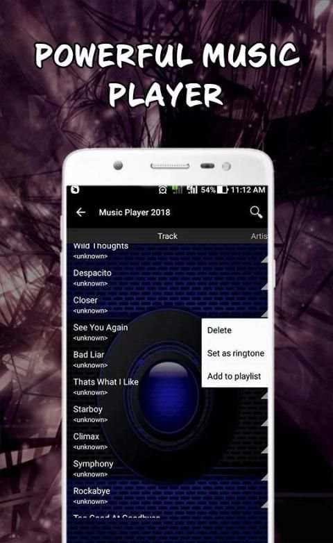 Music Player 2018 2 تصوير الشاشة